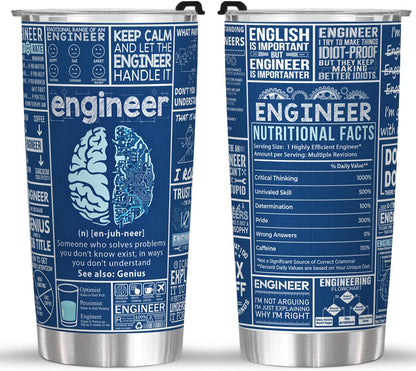 Engineer All Quote 20 Oz Tumbler (Print in USA)