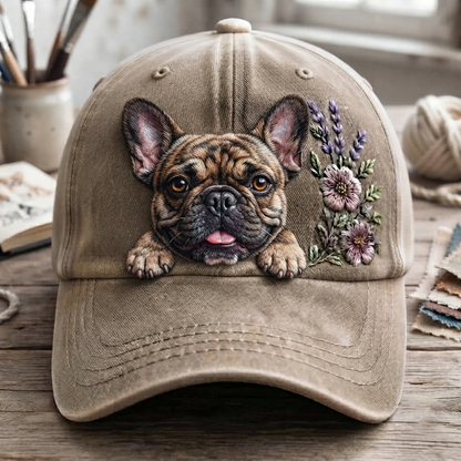 French Bulldog Flower - Classic Cap