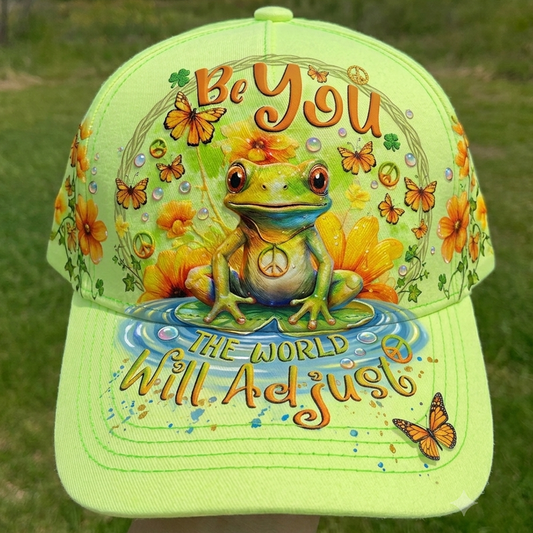 Be You Frog Hippie - Classic Cap