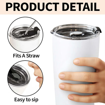 Drummer Effect Personalized 20 Oz Tumbler (Print in USA)