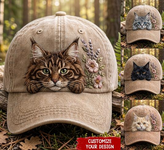 Maine Coon Flower - Classic Cap