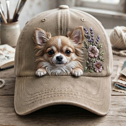 Chihuahua Flower - Classic Cap