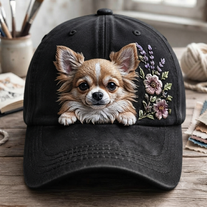 Chihuahua Flower - Classic Cap