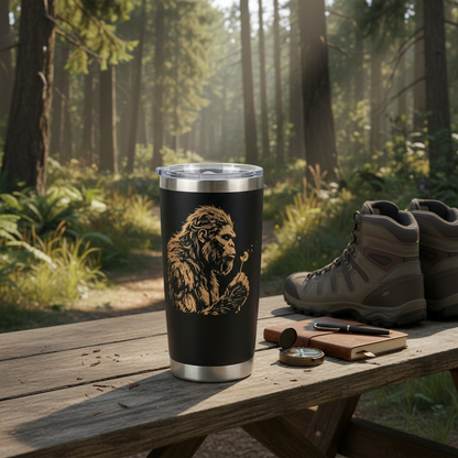 Big foot Blow 20 Oz Tumbler (2 Side Print in USA)