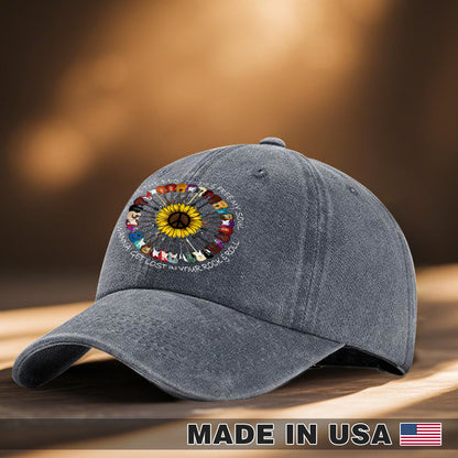 Hippie Rock & Roll - Wash Denim Cap