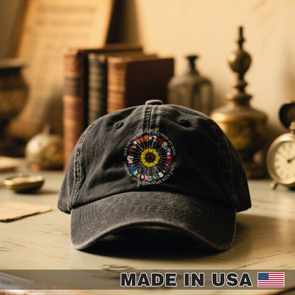Hippie Rock & Roll - Wash Denim Cap