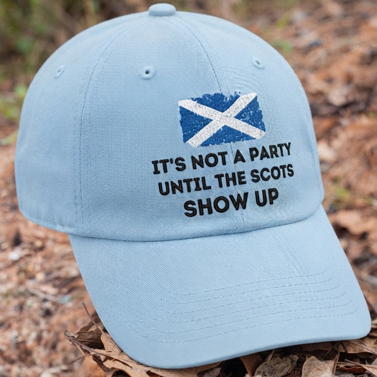 Scots Show Up Custom Name - Classic Cap