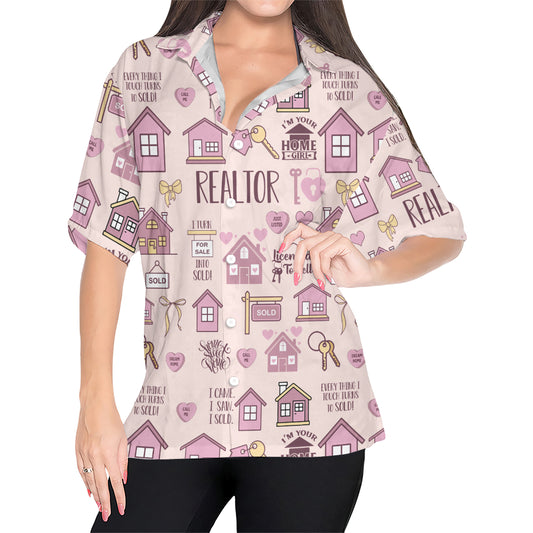 Realtor Pink - Hawaiian Shirt