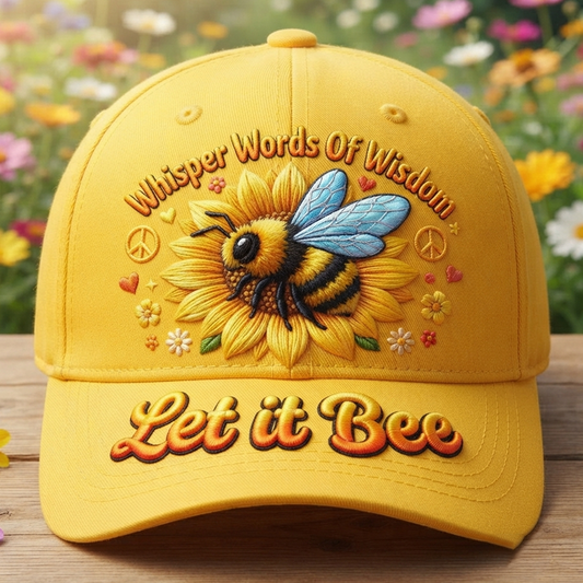Word Of Wisdom Yellow Bee - Classic Cap